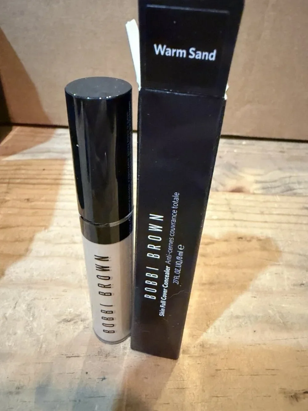 Bobbi Brown Skin Full Cover Concealer WARM SAND 0.27 fl oz / 8 ml New In Box